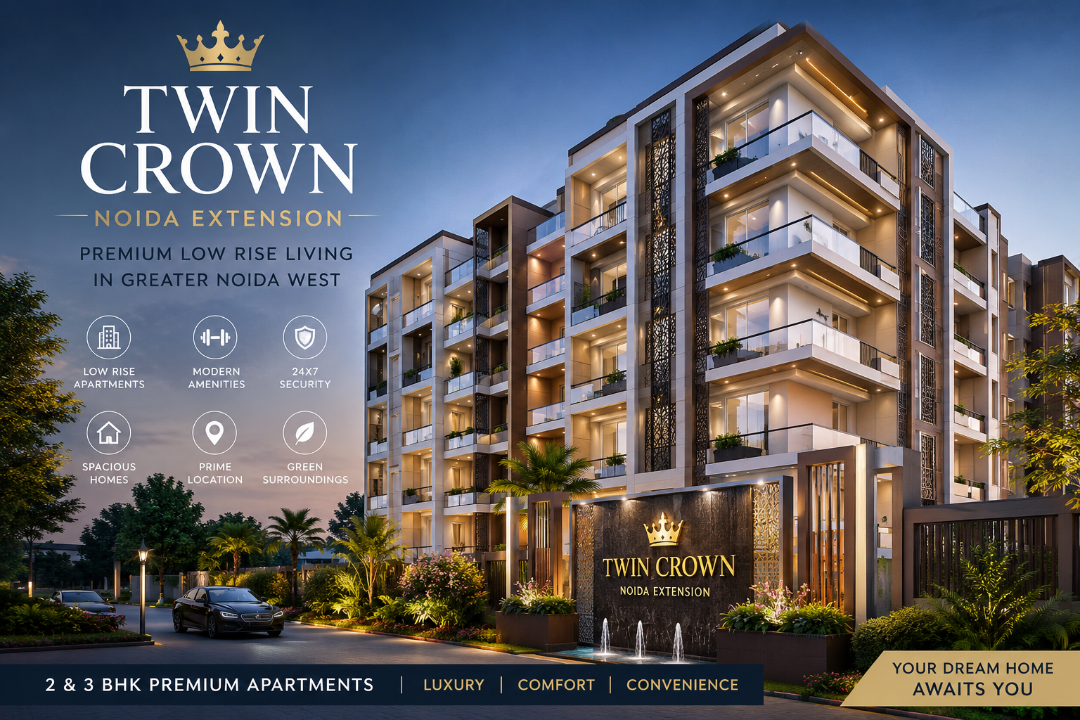 Twin Crown Greater Noida West