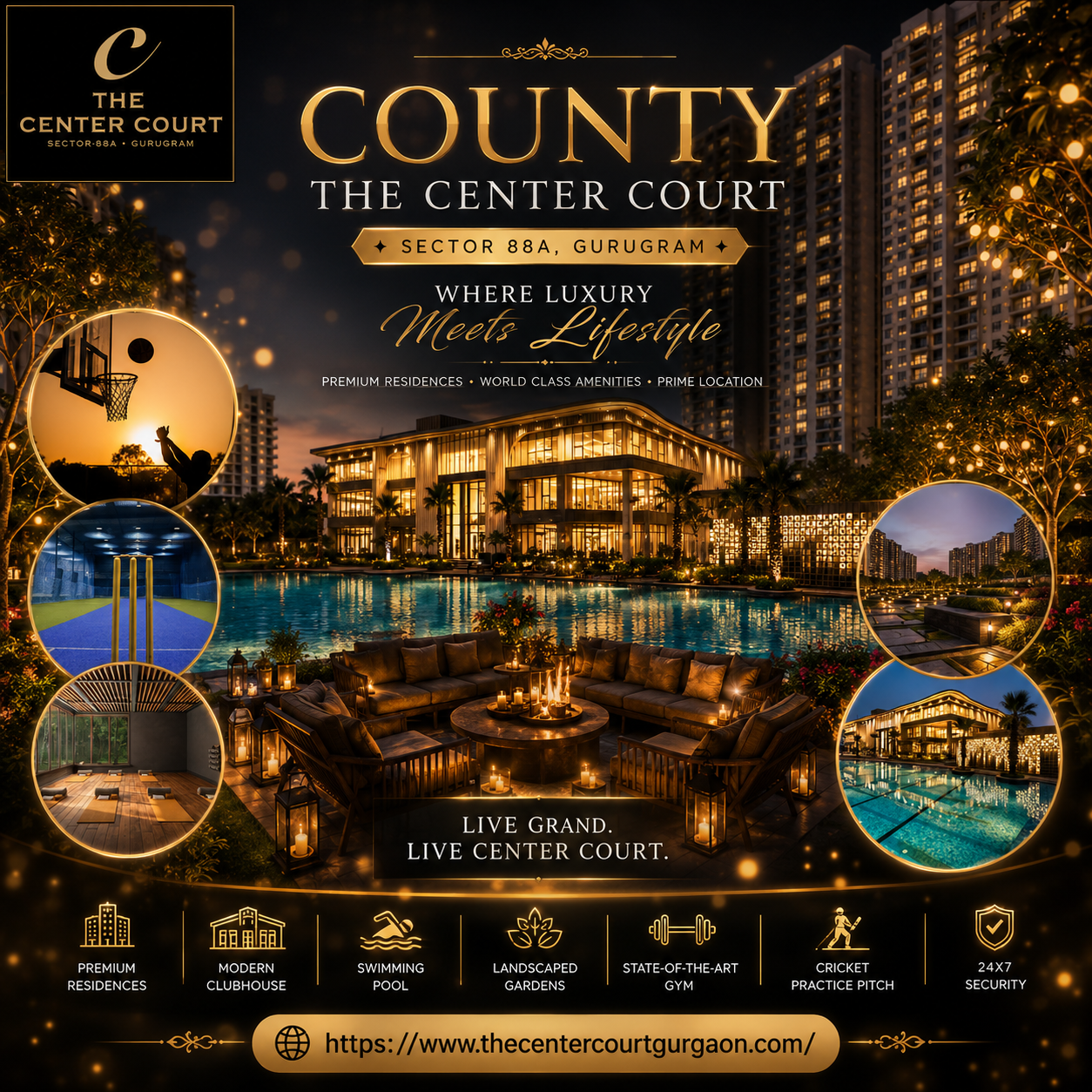 County The Center Court