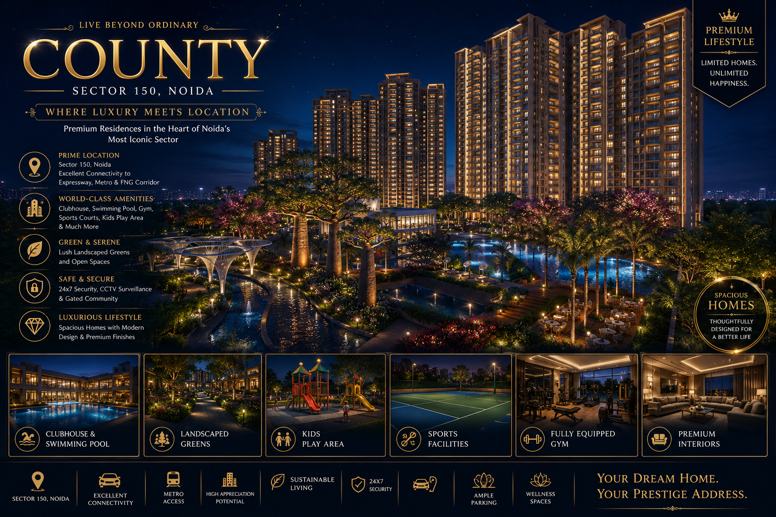 County Sector 150 Noida