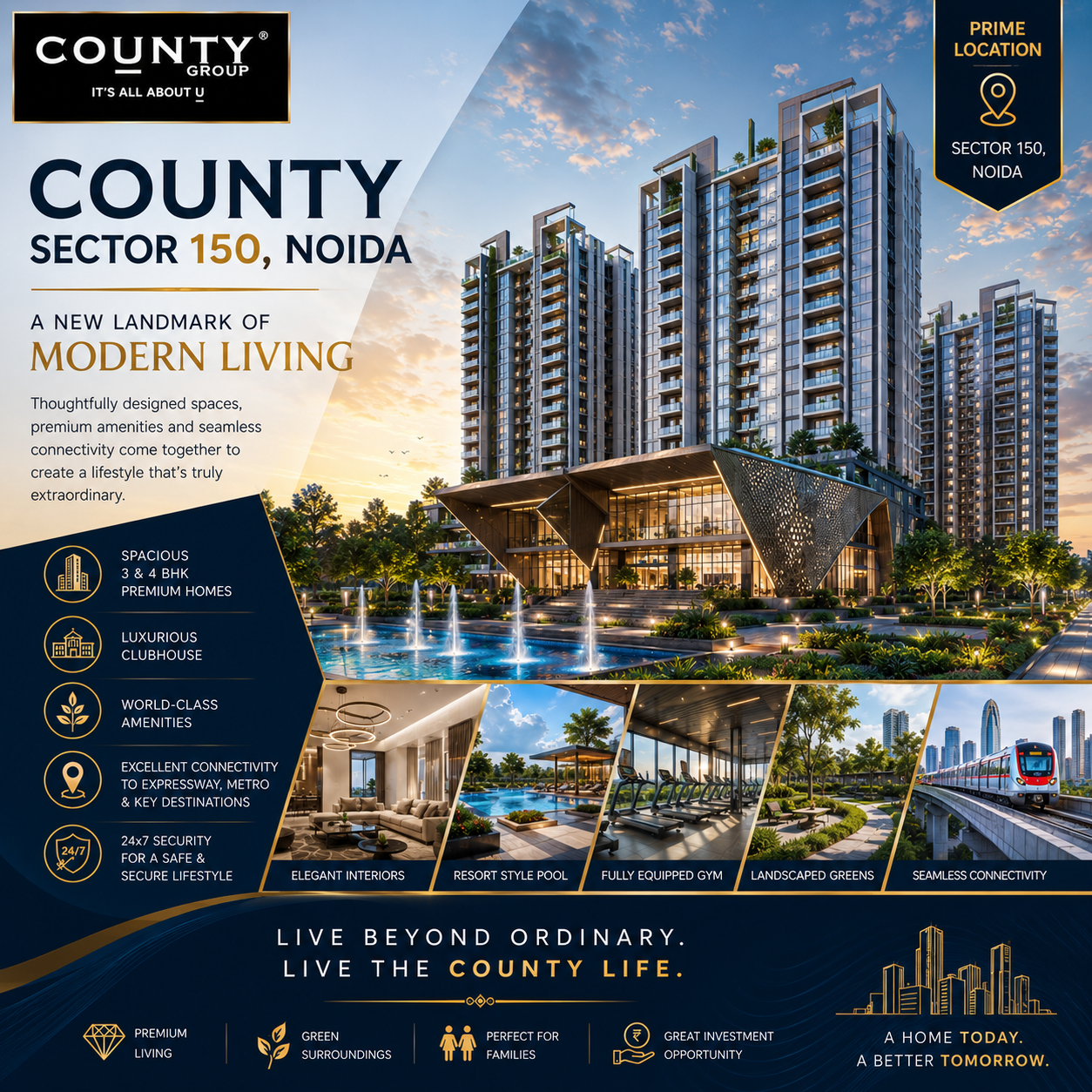 County Sector 150 Noida